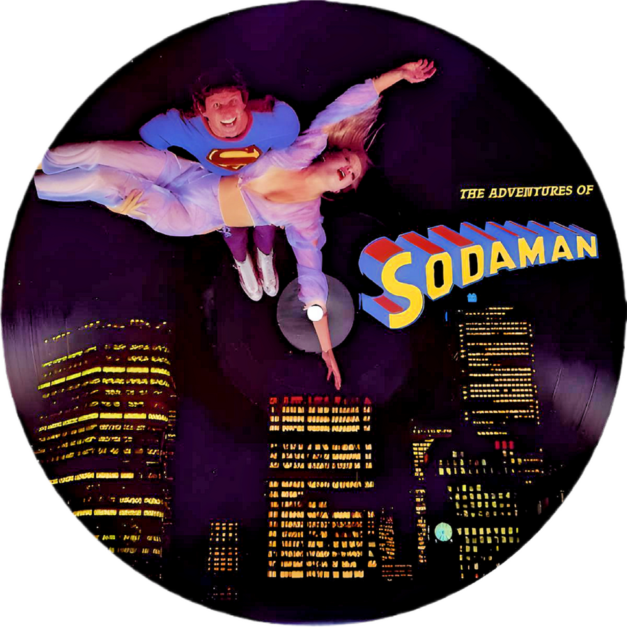 The Adventures of Sodaman - Vinyl Front The Adventures of Sodaman - Vinyl Front